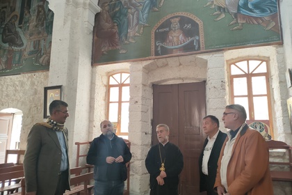 Дарение от Посолството на България в Сирия за православен манастир „Света Текла“ в Маалюля, провинция Риф Дамаск 
